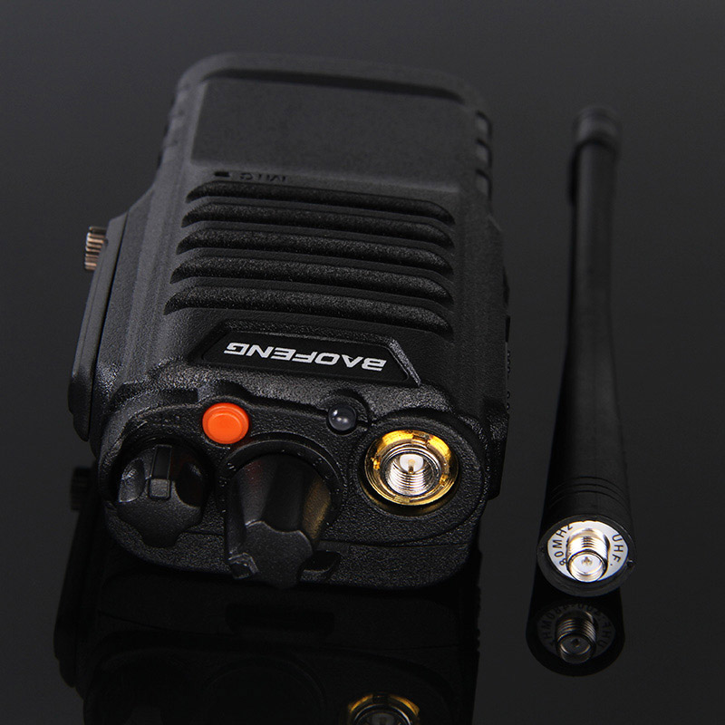 BAOFENG BF-9700 Walkie Talkie Dual Band Two-way Radio with High Gain Antenna 2800mAh Battery -Black