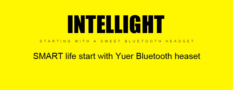 Yuer L-520 Single Business Bluetooth Headphone with Mic Stereo Hands-free Earphone - Black