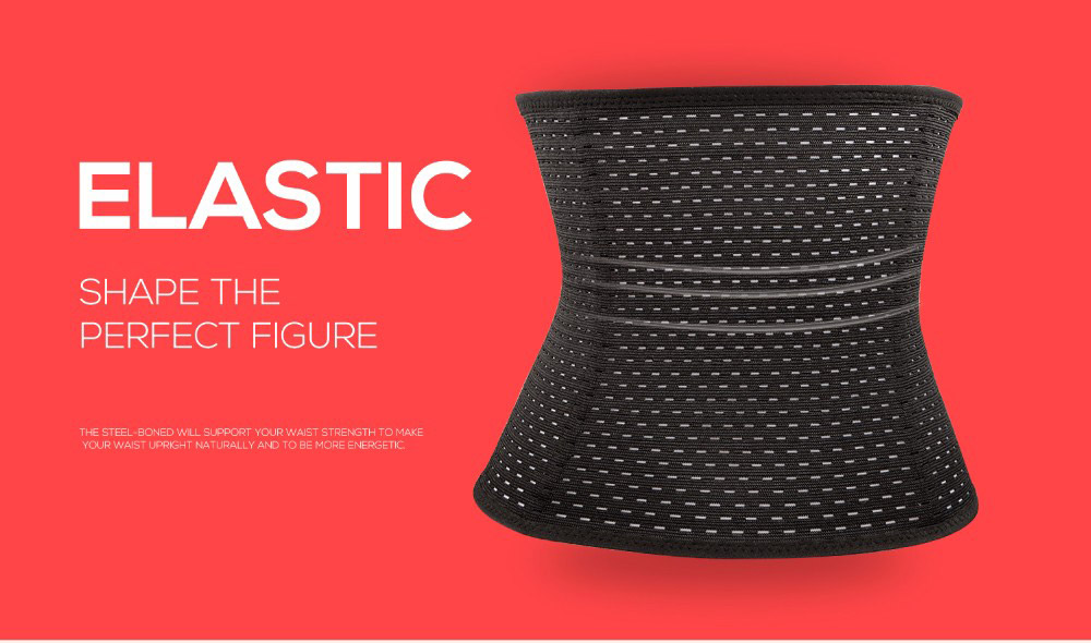 Waist Training Corset Body Slimming Belt Shaper Waist Slimming Strap -XL Size