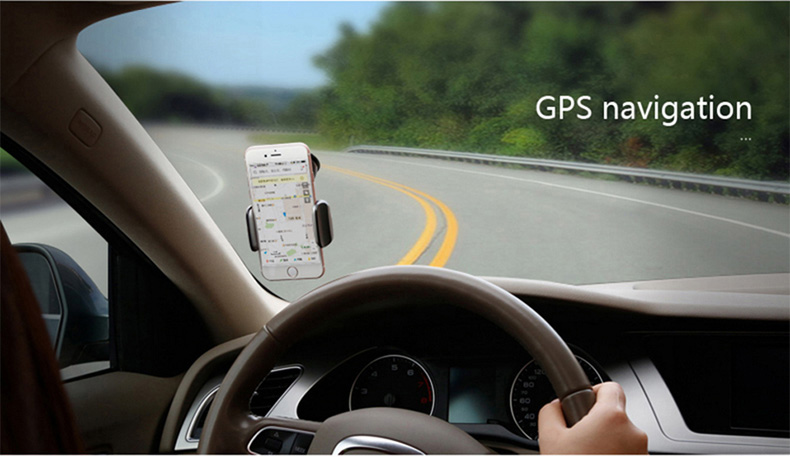 Benks Little Giant Car Mount Phone Holder Car Sucker Universal In Car Dashboard GPS Stand Desktop Stand Smart Back Clip - White
