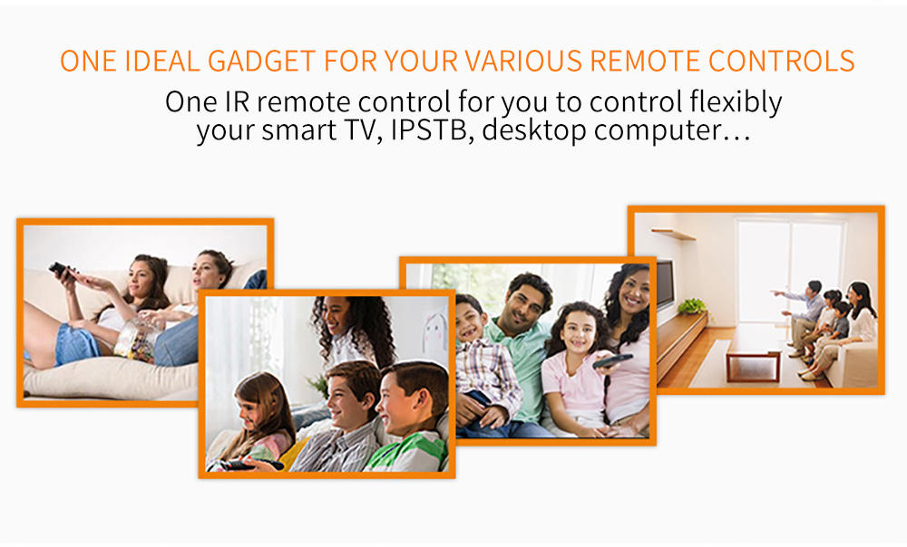 Viboton S122 2.4GHz Wireless Air Mouse Remote IR Remote Controller for PC TV Box