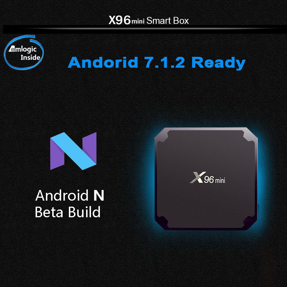 X96 MINI Android 7.1.2 Amlogic S905W 4K KODI TV BOX 1GB/8GB WIFI LAN HDMI
