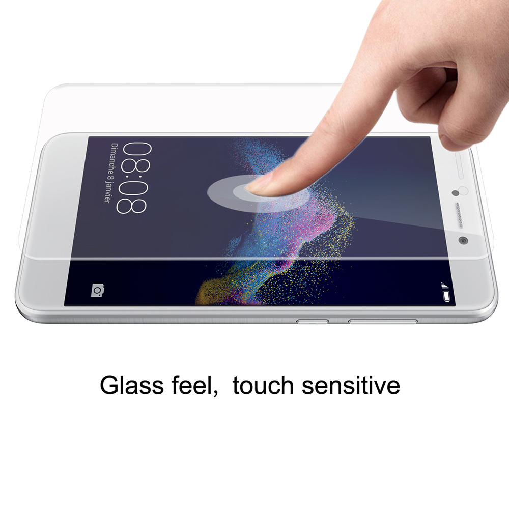 Transparent Huawei P8 Lite 2017 Screen Film ENKAY Hat-Prince 0.1mm 3D Explosion-proof Membrane Glass
