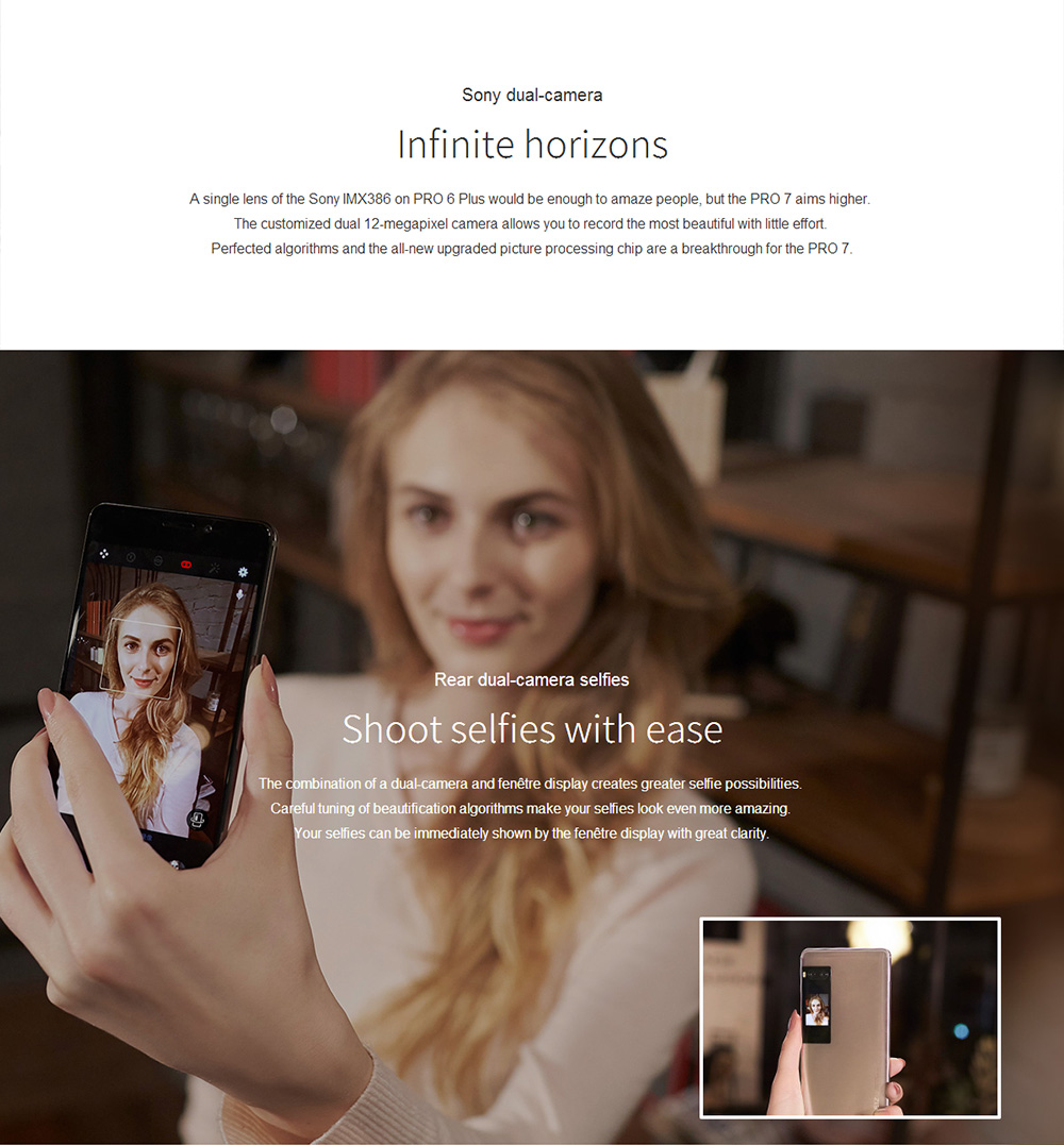 Meizu Pro 7 5.2 Inch Smartphone Super AMOLED Screen 4GB 128GB Helio X30 Deca Core Dual 12.0MP Rear Camera Android 7.0 Hi-Fi Fast Charge mCharge 3.0 - Black