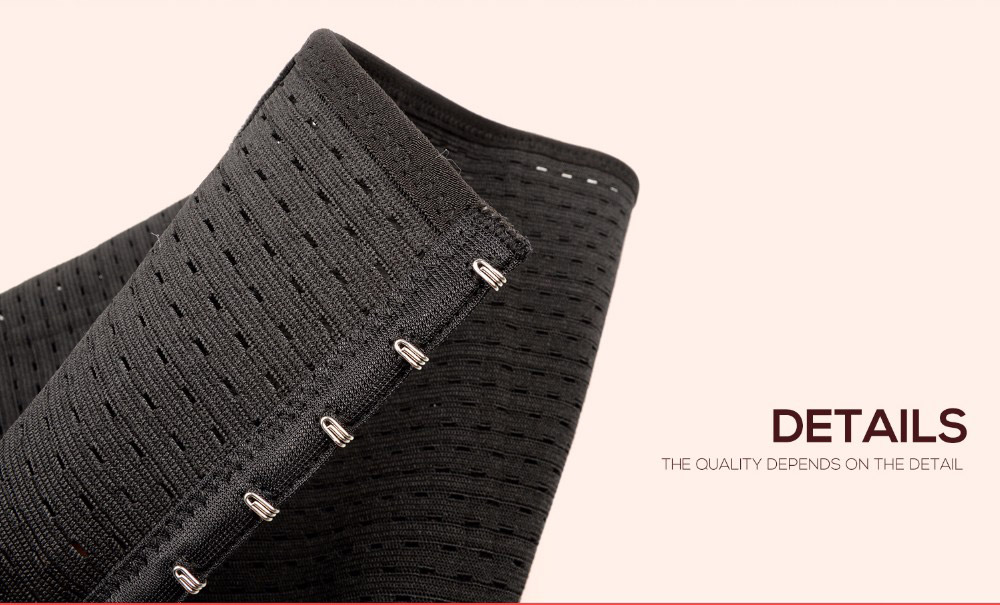 Waist Training Corset Body Slimming Belt Shaper Waist Slimming Strap -L Size