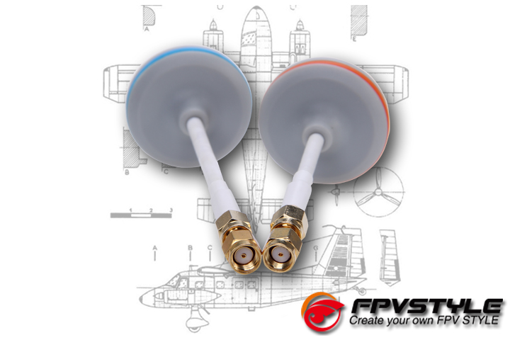 5.8G FPV Cloud Spirit Mushroom Antenna SMA for TX RX