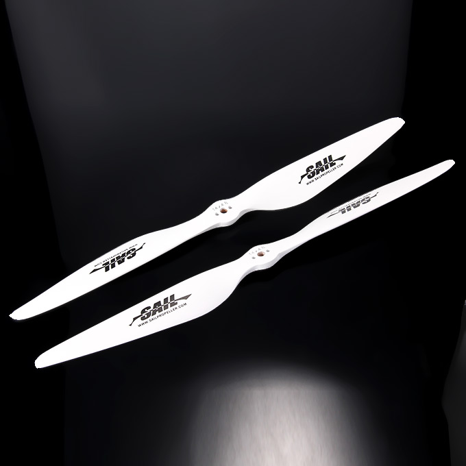 MultiStar White Edition Multirotor Propeller 18x6.1 Multi-rotor Wood Props (CW CCW Set)