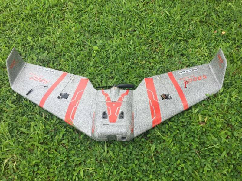 Reptile S800 V2 SKY SHADOW Racer EPP Wingspan 820mm FPV Flying Wing with FPV System RC Airplane - PNP Version