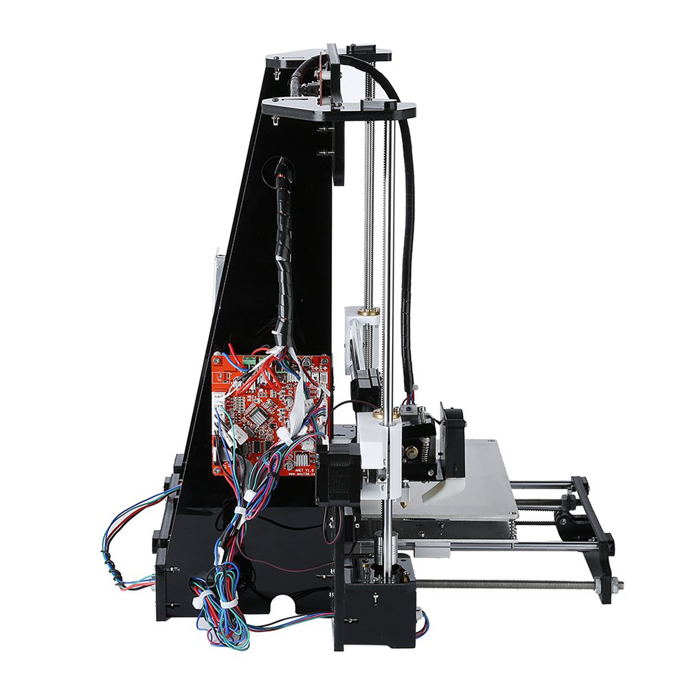 DIY 3D Printer Color Printing Printer LCD Filament Aluminum Mechanical Kit Acrylic Frame