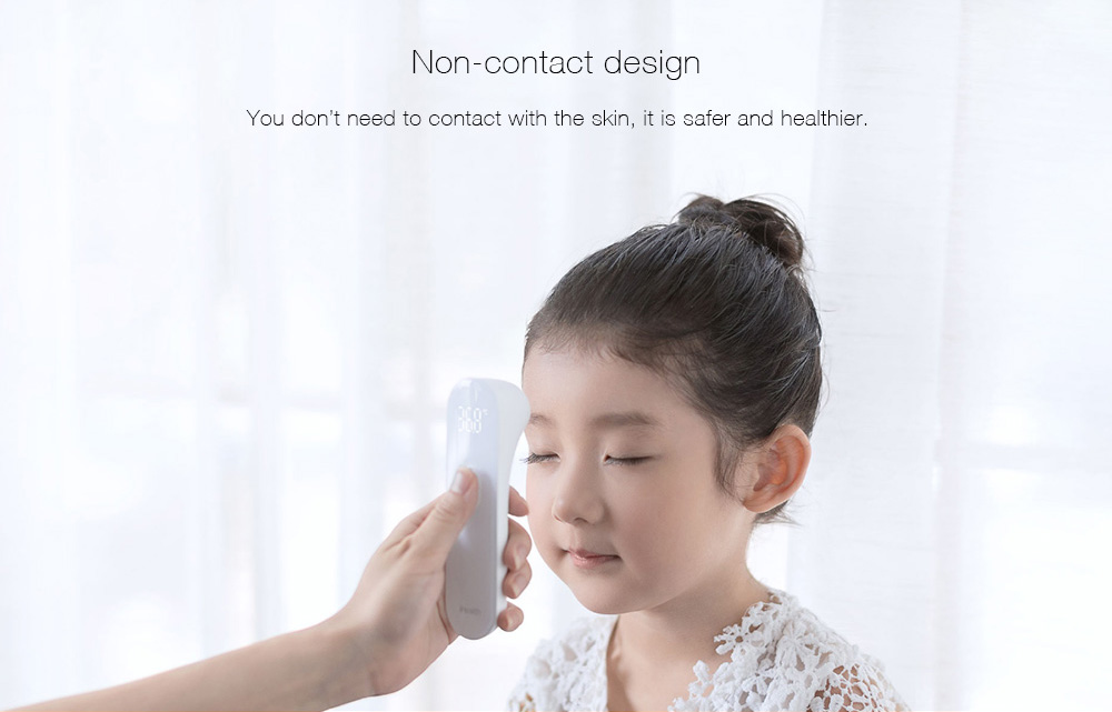 Xiaomi Mjia iHealth Thermometer LED Display Heimann Sensor Accrate Measurement Thermometer -White