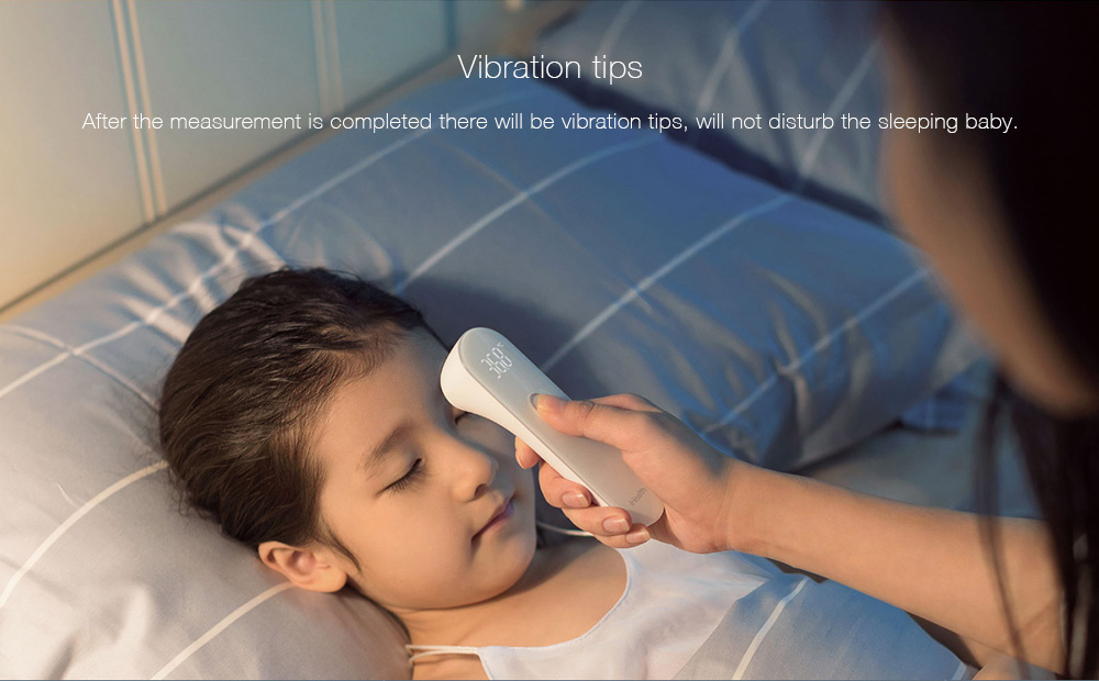 Xiaomi Mjia iHealth Thermometer LED Display Heimann Sensor Accrate Measurement Thermometer -White