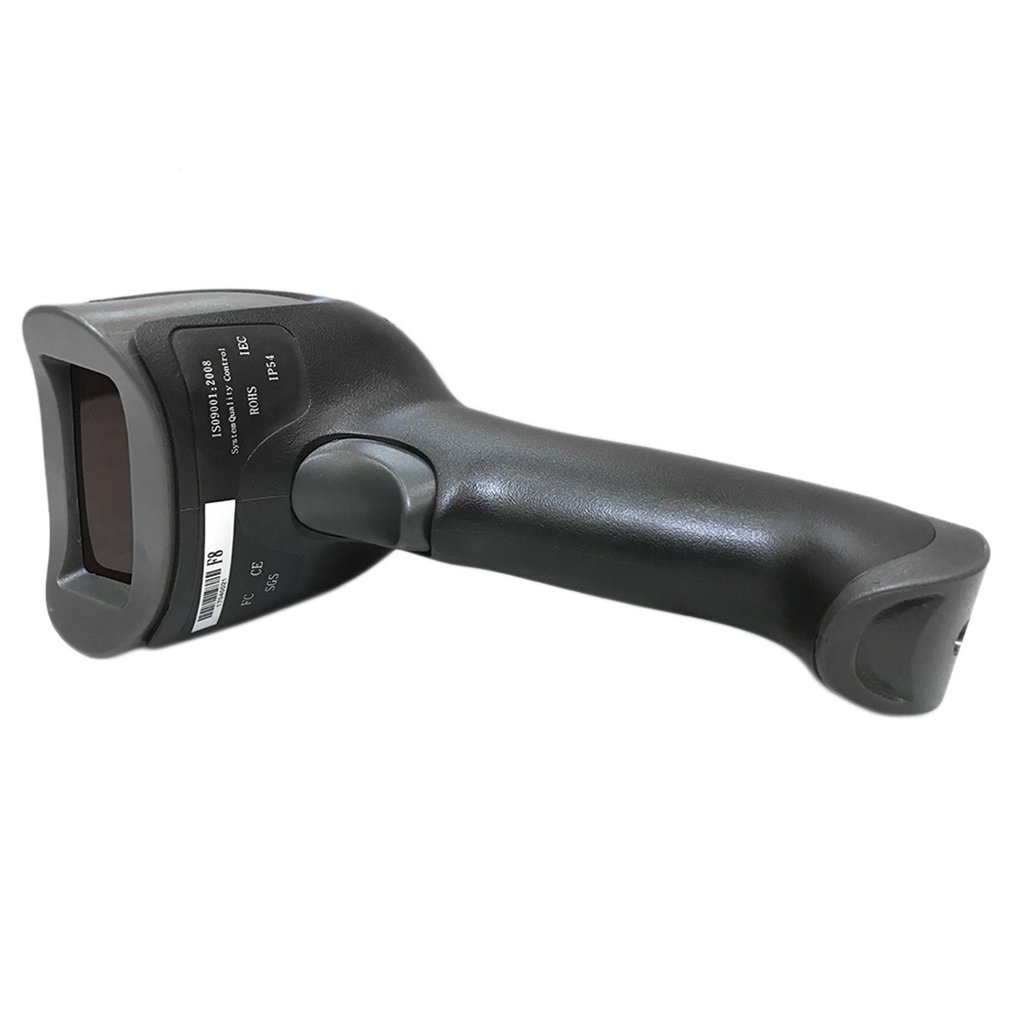 433MHz Wireless Laser Barcode Scanner Reader Memory Up To 500M Distance