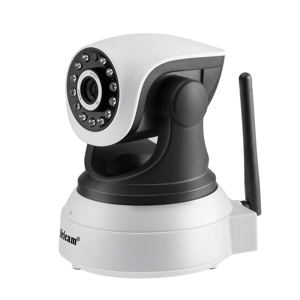 AM36403 Sricam 1280*720 Outdoor Security Camera Waterproof Wireless Wifi House Webcam -EU Plug