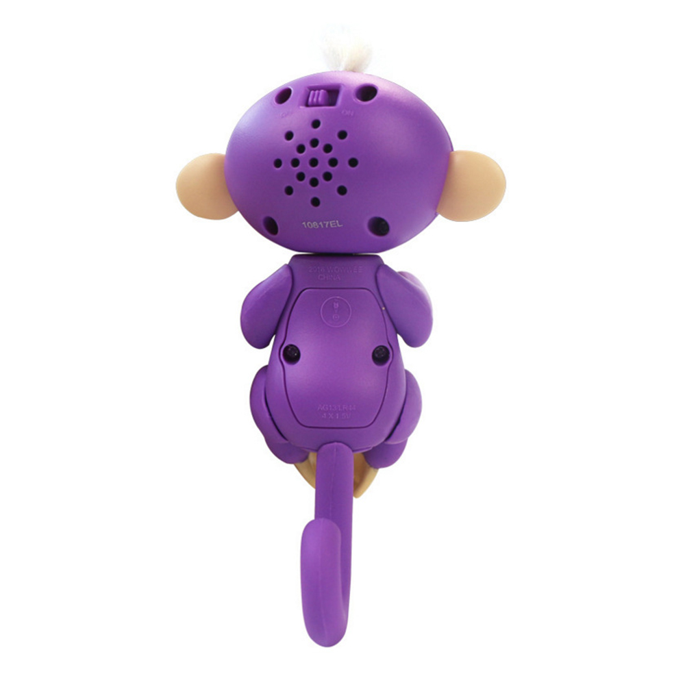 Fingerlings Interactive Baby Monkey Smart Sensor Finger Toys - Purple