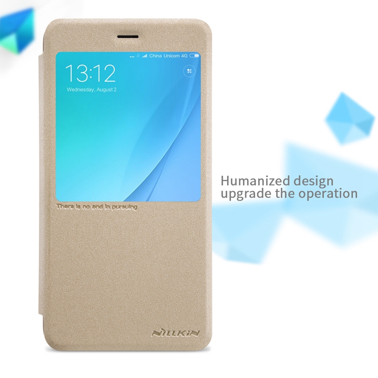 White Xiaomi Mi 5X/ Mi A1 Leather Case Nillkin Sparkle Protective Back Cover