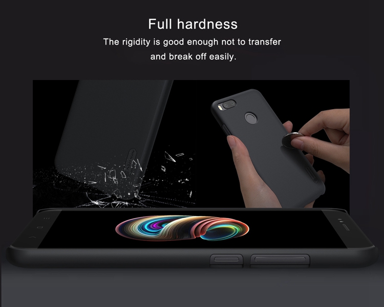 White Xiaomi Mi 5X/ Mi A1 Case NILLKIN Hard Protective Back Cover