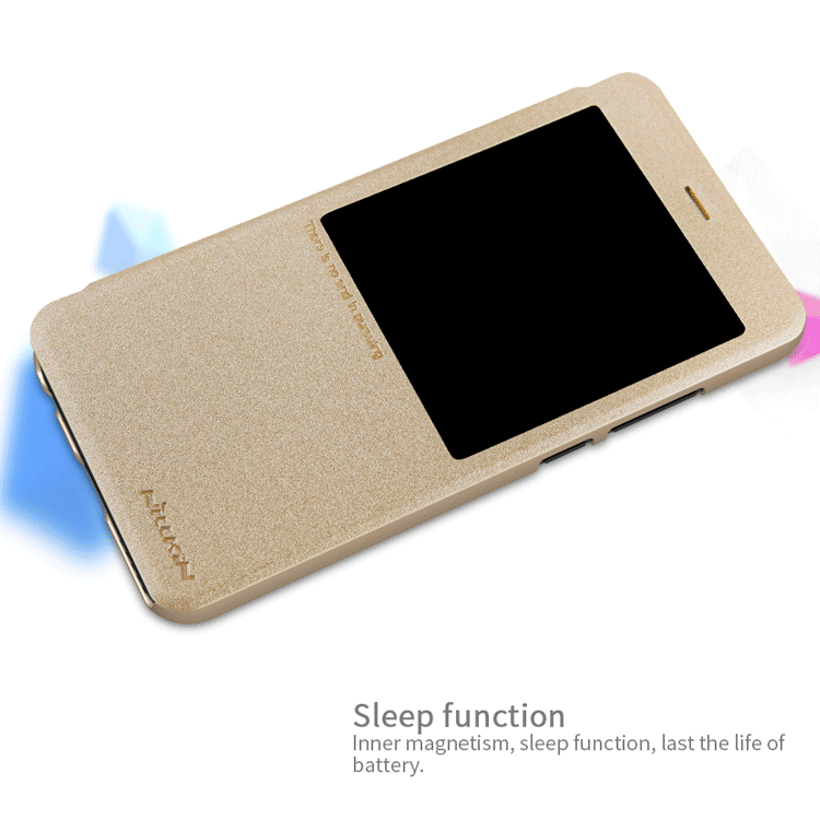 White Xiaomi Mi 5X/ Mi A1 Leather Case Nillkin Sparkle Protective Back Cover