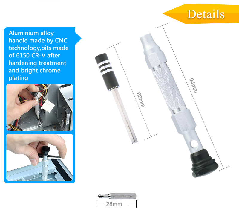 JAKEMY JM-8151 38 in 1 Screwdriver Set Multi-function Repair Tools