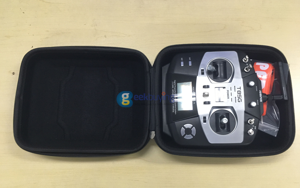 Jumper T8SG Multi-Protocal 2.4G 10CH Compact Remote Control for Frsky Futaba Flysky DSM2 Walkera Devo - Mode 1