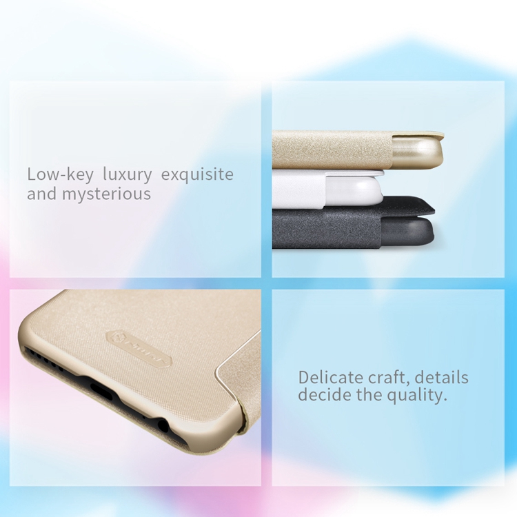 White Xiaomi Mi 5X/ Mi A1 Leather Case Nillkin Sparkle Protective Back Cover