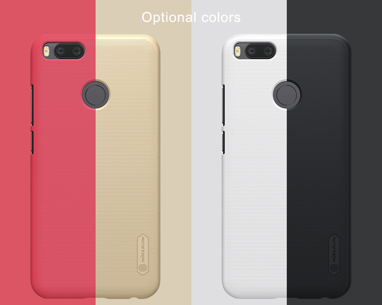 Black Xiaomi Mi 5X / Mi A1 Case NILLKIN Hard Protective Back Cover