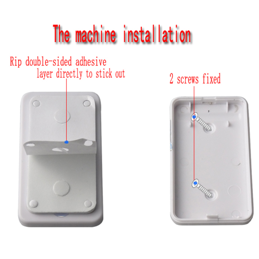 ZC889402 TS-K108W11 Home Wireless Door Bell Doorbell Energy Saving Door Bell -Black