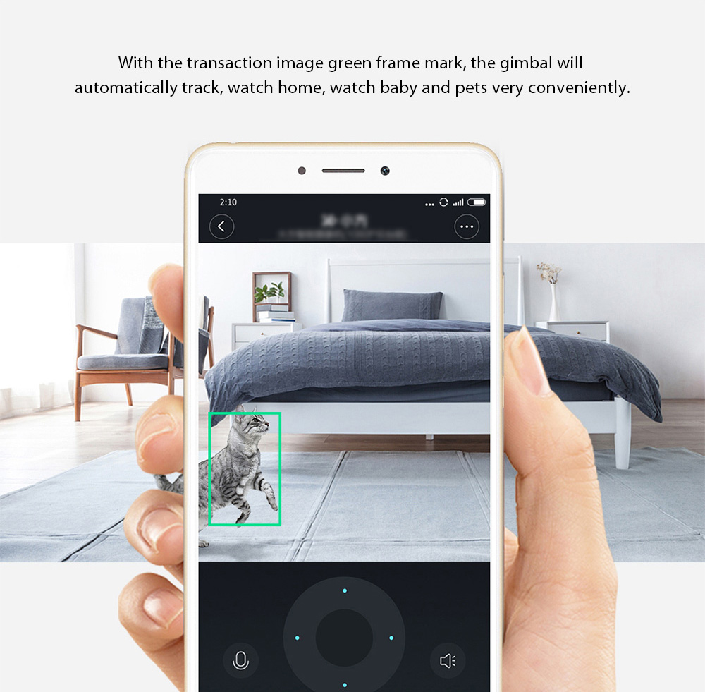 Original Xiaomi Dafang Smart 1080P WiFi IP Camera 1/2.7 inch CMOS Sensor 120 Degree FOV 8X Digital Zoom -White