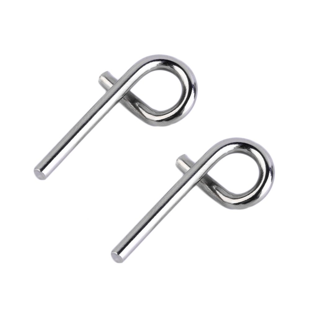 7 Set Metal Puzzle Ring IQ Test Brain Teaser Mind Game Child Magic Toy