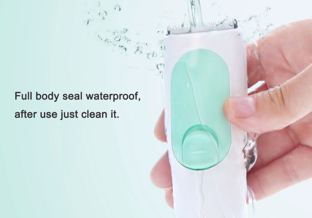 Xiaomi Yueli Electric Hair Clipper Safe Waterproof Silent Motor Rechageable Hair Cutter for Children -Orange