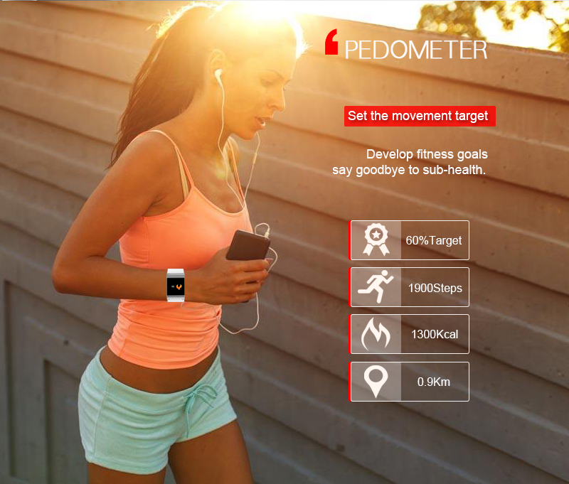 X9 Pro Smart Braclet 0.95" OLED Color Screen Heart Rate Monitor IP67 Water Resistance Blood Pressure Compatible with iOS Android - Black
