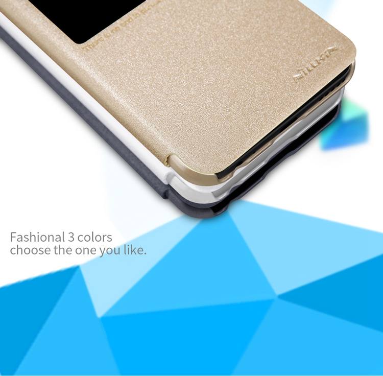 White Xiaomi Mi 5X/ Mi A1 Leather Case Nillkin Sparkle Protective Back Cover