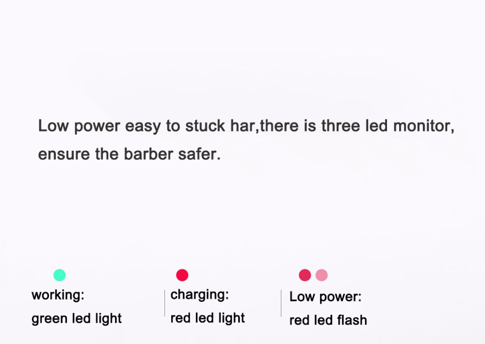 Xiaomi Yueli Electric Hair Clipper Safe Waterproof Silent Motor Rechageable Hair Cutter for Children -Orange