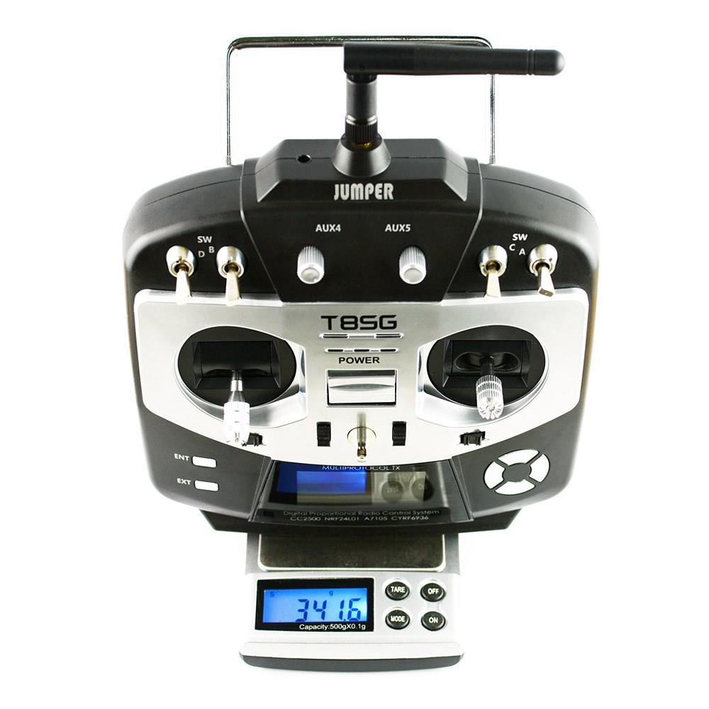 Jumper T8SG Multi-Protocal 2.4G 10CH Compact Remote Control for Frsky Futaba Flysky DSM2 Walkera Devo - Mode 1