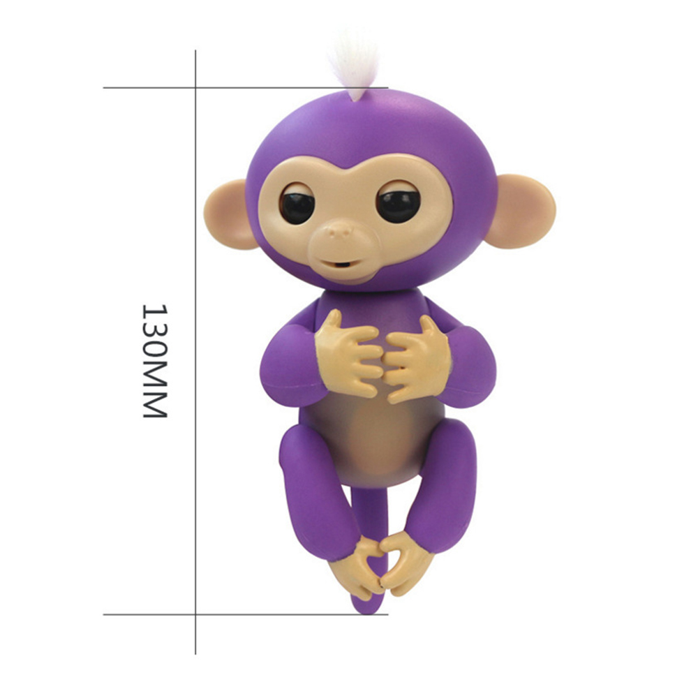 Fingerlings Interactive Baby Monkey Smart Sensor Finger Toys - Purple