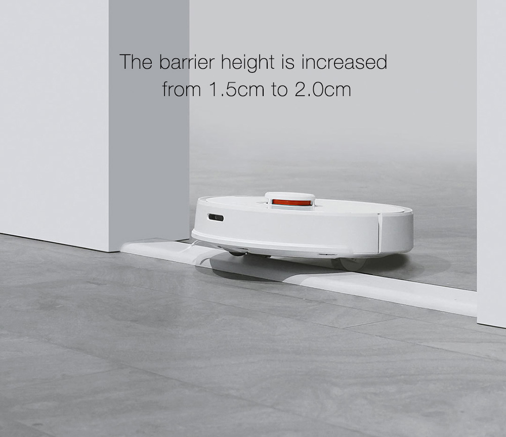 Xiaomi Mijia Roborock Vacuum Cleaner 2 in 1 Sweeping Mopping Function Automatic Area Cleaning App Control LDS Path Planning 5200mAh Battery 2000pa Suction Smart Vacuum Cleaner