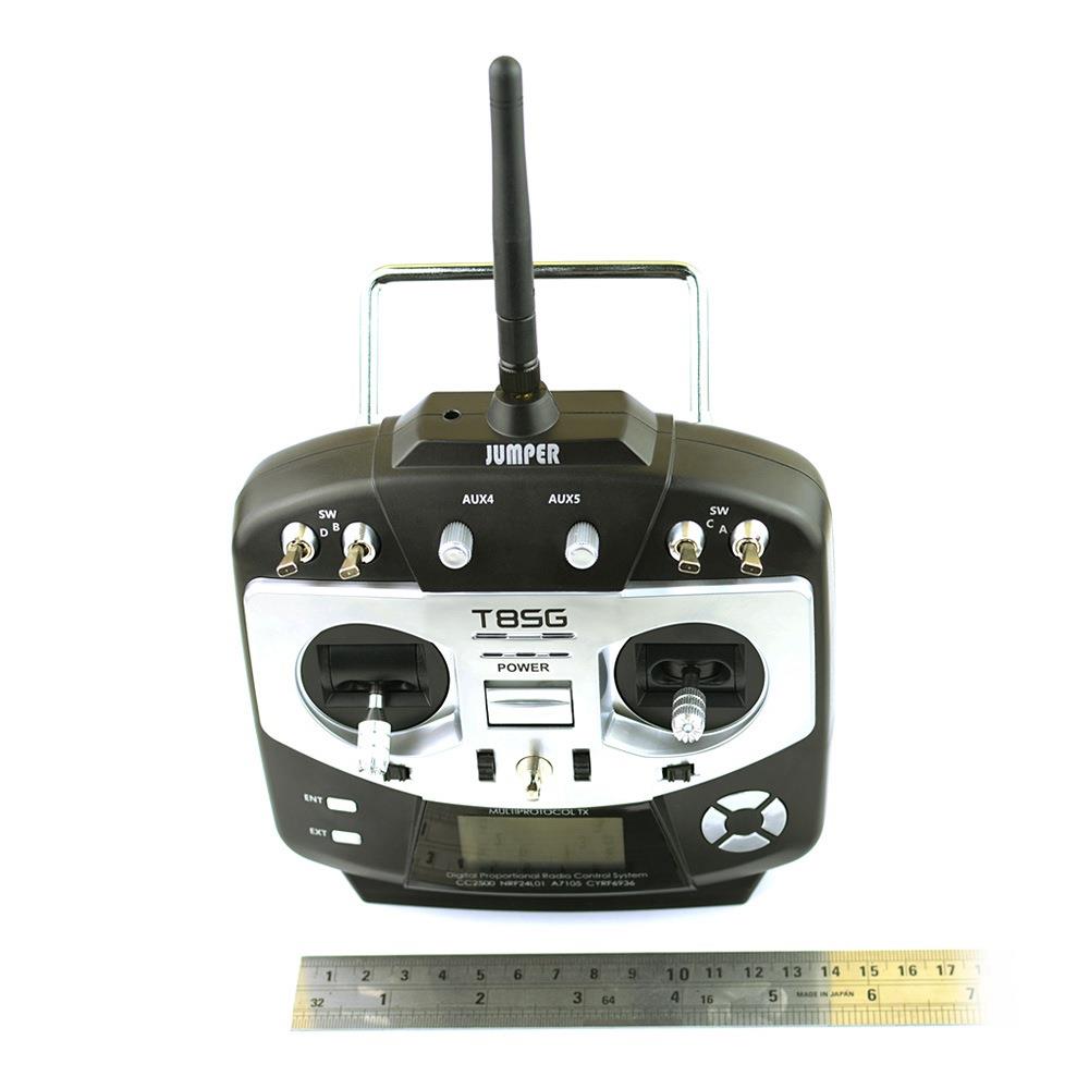 Jumper T8SG Multi-Protocal 2.4G 10CH Compact Remote Control for Frsky Futaba Flysky DSM2 Walkera Devo - Mode 1