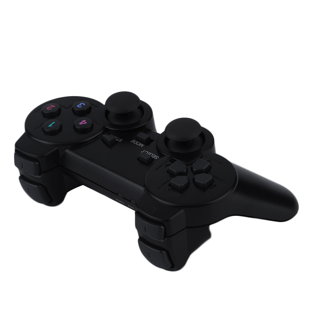 2PCS 2.4G Wireless Gamepad Game Controller Joystick Dual Vibration for PC Laptop