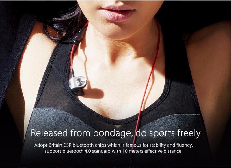 Meizu EP-51 Wireless Bluetooth Sport Earbuds with Mic - Blue
