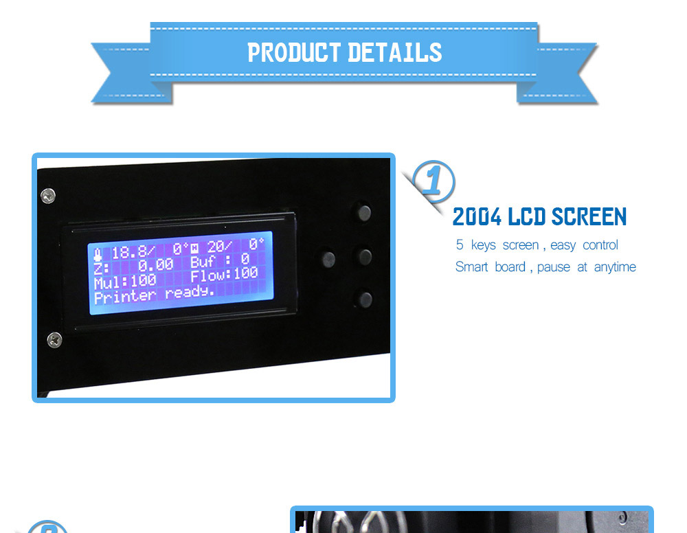 Anet A8 3D Printer Prusa i3 DIY 3D Printer Kit - Black