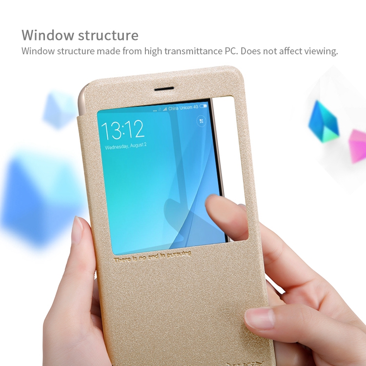 White Xiaomi Mi 5X/ Mi A1 Leather Case Nillkin Sparkle Protective Back Cover