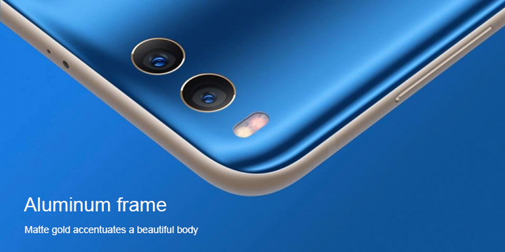 Xiaomi Mi Note 3 5.5 Inch 4G LTE Smartphone Dual 12.0MP Rear Cam + 16.0MP Front Cam 6GB 128GB Snapdragon 660 Android 7.1 NFC QC3.0 Four-sided Curved Glass Body - Black