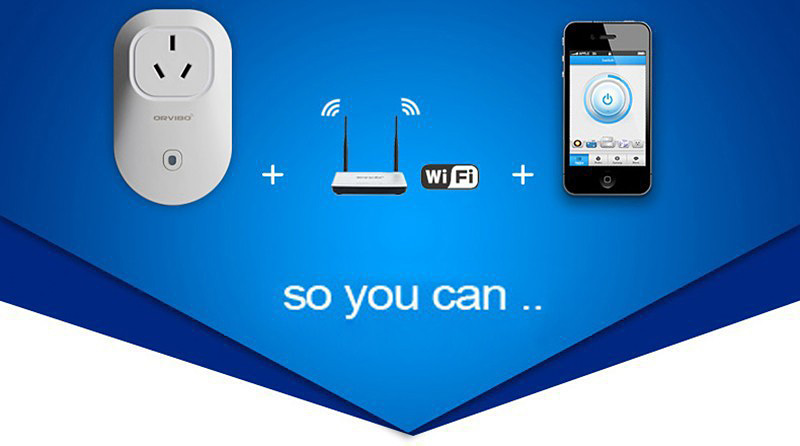 Orvibo S20C Smart WiFi Socket App Remote Control Timing Switch Wireless Socket for Smart Home System -White