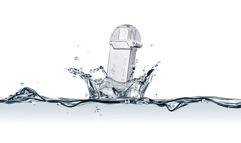 DM PD009 OTG USB 3.0 Micro USB 16GB USB Flash Drive - Silver