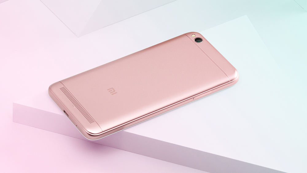 Xiaomi Redmi 5A 5.0 Inch 4G LTE Smartphone MIUI 9.0 Qualcomm Snapdragon 425 Quad Core HD Screen 2GB RAM 16GB ROM 13.0MP Cam - Sakura Pink