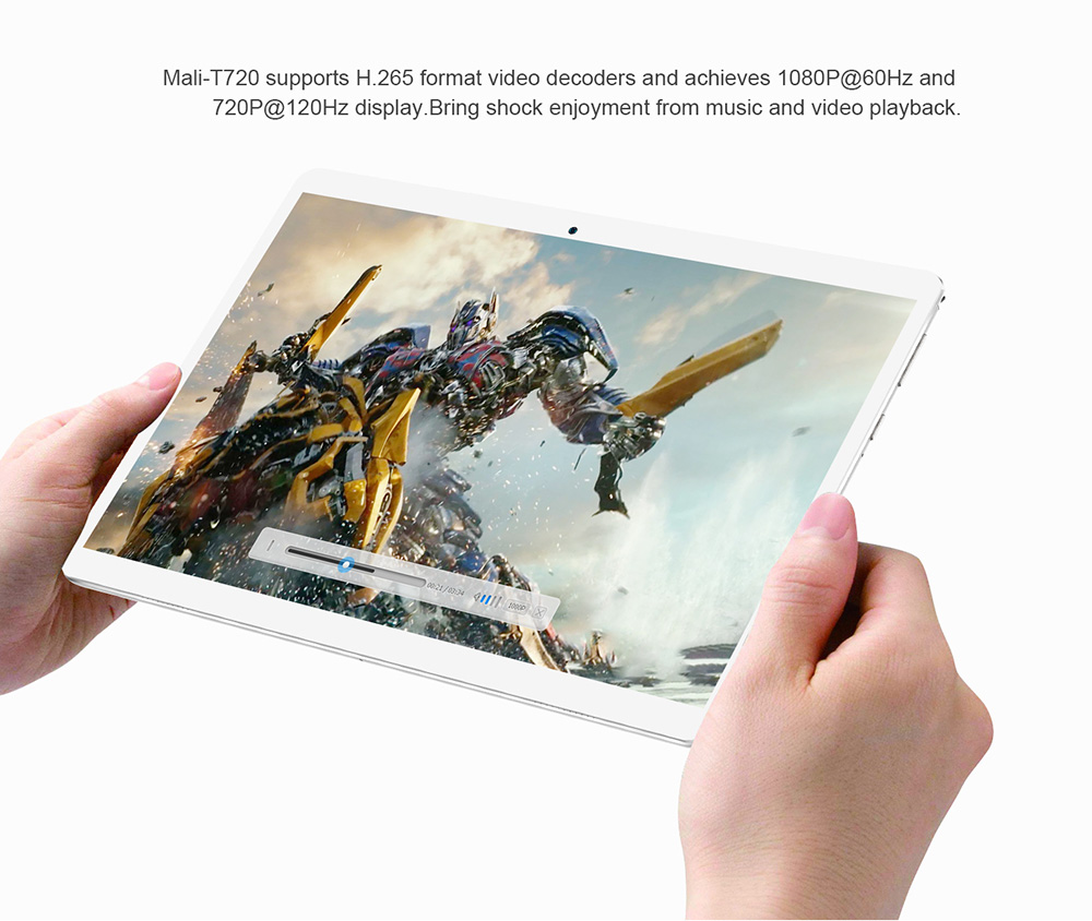 Teclast 98 10.1 Inch Screen Octa Core 1.5GHz Android 6.0 MT6753 Dual-band WIFI 2GB LPDDR2 RAM 32GB eMMC ROM - White