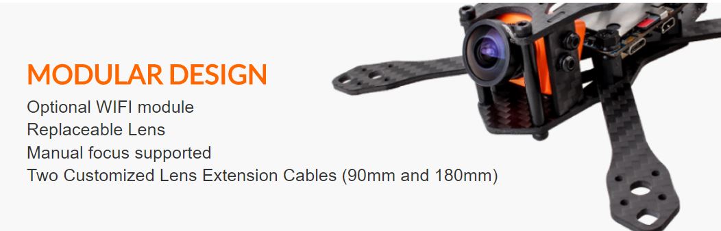 Runcam Split 2 WIFI 1080P 60fps HD Recording Plus WDR FOV 130 Degree Switchable FPV Camera