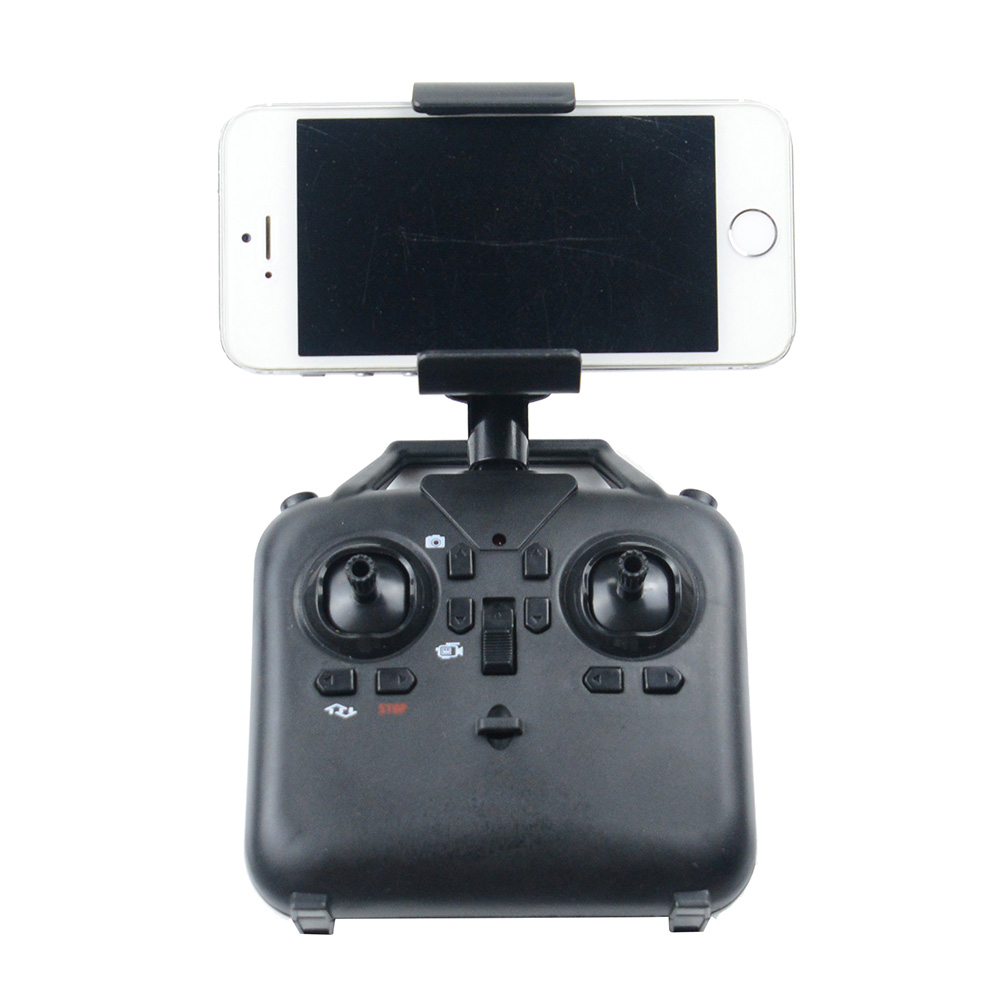 DA MING DM107S WIFI FPV Foldable Drone with 2MP Wide-angle Camera Altitude Hold Mode RC Quadcopter RTF - Black