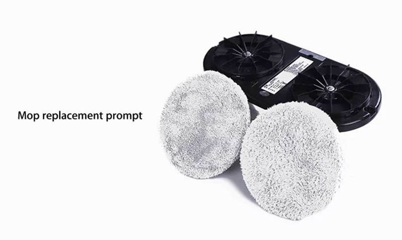 Cop Rose X4 Window Vacuum Cleaner Robot Anti-falling Vacuum Remote Control 650mAh Li-ion Battery -White/US Plug