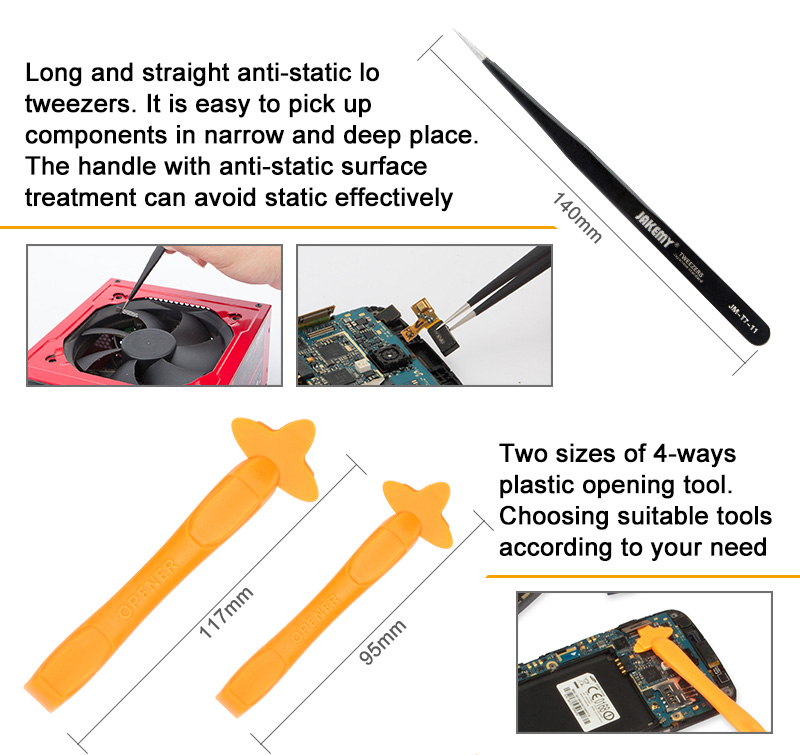 JAKEMY JM-9103 18 in 1 Multi-function Screwdriver Set