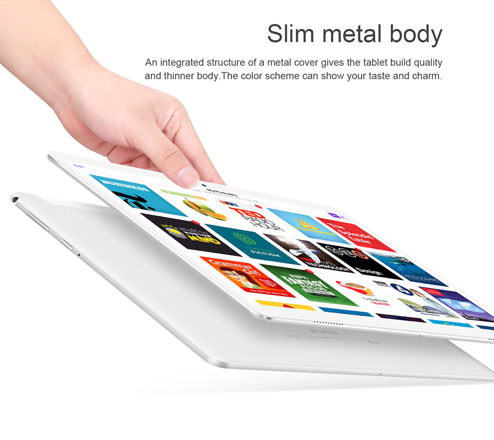 Teclast 98 10.1 Inch Screen Octa Core 1.5GHz Android 6.0 MT6753 Dual-band WIFI 2GB LPDDR2 RAM 32GB eMMC ROM - White